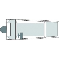 Carver 79001 Flex-Fit Pro™ V-Hull Fishing Boat, Slate Gray - 79001 - 500-79001F1