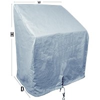 Center Console Cover (Small) 5.3 Oz. Gray Poly-Flexii - 53012 - 500-53012F1