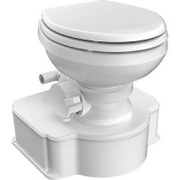 Dometic 312070001 M65-700 All-In-One Marine Toilet, White W/Plastic Seat - 9610003317 - 51-312070001F1