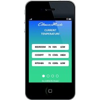 Coleman-Mach 96303523 Bluetooth Thermostat, Black, Heat Pump - 9630-3523 - 588-96303523F1