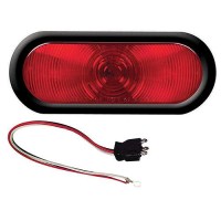 3-Function Sealed Oval Flush-Mount Tail Light - 590-1167 - 590-1167F1