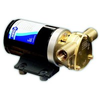 Jabsco 18670-0943 24V Commercial Duty Self Priming 9 Gpm Water Puppy Flexible Nitrile Impeller Pump - 18670-0943 - 6-186700943F1