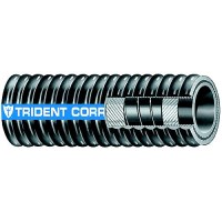 Trident 252112 Flex Corrugated Hardwall Exhaust Hose, 1-1/2