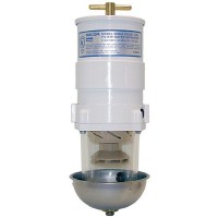 Racor 500Ma10 Marine Turbine Fuel Filter/Water Separator W/Metal Shield, 10 Micron - 500Ma10 - 62-500Ma10F1