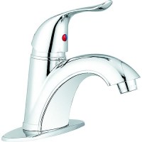 Dura Faucet Dfnml202Cp Single Lever Lavatory Faucet, Chrome - Df-Nml202-Cp - 621-Dfnml202Cpf1