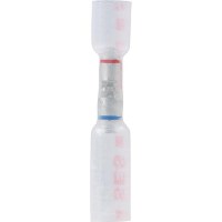 Ancor 320125 Heat Shrink Step-Down/Multi Wire Butt Connectors, Clear W/Red Dashes, 25/Pk - 320125 - 639-320125F1