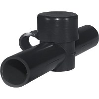 Blue Sea 4002 Dual Entry Cable Cap, Black, Up To 2/0 Awg - 4002-Bss - 661-4002F1