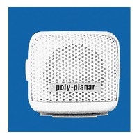 Poly-Planar Mb21W Waterproof Vhf Extension Speakers Surface Mount 8W 2-15/16