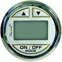 Faria F19151 Digital Depth Sounder, Kronos Silver/Gold W/In-Hull Transducer - F19151 - 678-F19151F1