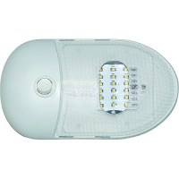 Valterra Dg654291Vp Slim Line Single Led Dome Light W/2-Way Switch, 12V - Dg654291Vp - 800-Dg654291Vpf1