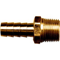 Fairview 12510C Brass Pipe-To-Hose Adapter - Male - 125-10C - 687-12510Cf1