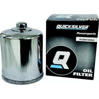 Quicksilver 35-8M0130540 Chrome Powersports Oil Filter - 8M0130540 - 710-35-8M0130540F1
