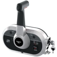 Quicksilver 8M0176287 Side Mount Mechanical Remote Control, 15' Harness W/Trim W/14 Pin Conector - 8M0176287 - 710-8M0176287F1