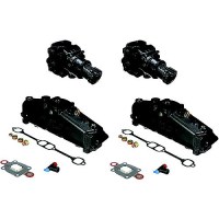 Quicksilver 8M0164159 Exhaust Manifold & Elbow Conversion Kit - 8M0164159 - 710-8M0164159F1