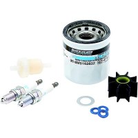 Quicksilver 8M0172122 Outboard Service Kit For Select Mercury/Mariner 15-20Hp Four Stroke Carbureted Engines - 8M0172122 - 710-8M0172122F1