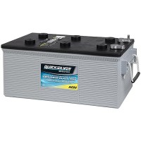 Quicksilver Qs8A8D Agm Marine Deep Cycle Battery, Group 8D - 8A8D - 711-Qs8A8Df1