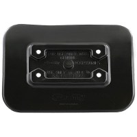 Scotty 341Bk Glue-On Mount Pad, Black, 5