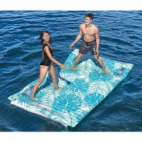 Wow 23Wil4755 Inflatable Water Walkway, Teal Palm Leaves - 23-Wil-4755 - 742-23Wil4755F1