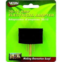 Valterra A100014Vp 30-15 Amp Electrical Adapter, Carded - A10-0014Vp - 800-A100014Vpf1