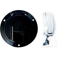 Valterra Cable Hatch, Medium Round, Black - A10-2137Bkvp - 800-A102137Bkvpf1