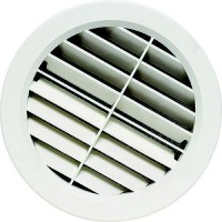 Valterra A/C Jetstream Fixed Vane Ceiling Vent, Light Beige - A10-3361Vp - 800-A103361Vpf1