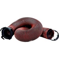 Valterra D04-0086 Bronze 10' E-Z Flush Heavy Duty Rv Drain Hose & 3