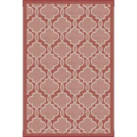 Lippert 2021028008 All Weather Patio Mat 6' X 9', Terracotta - 2021028008 - 804-2021028008F1