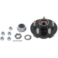 Lippert 2024013263 Complete Pre-Greased Hub Assembly With Lug Nuts - 3,500-Lb. Axles, 1/2