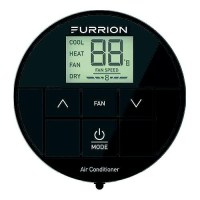 Furrion 2024042659 Chill® Thermostat, Single-Zone, 2 Fan Speed, Black - 2024042659 - 815-2024042659F1