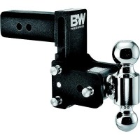 B&W Ts20037B Trailer Hitches Tow & Stow Dual Ball Receiver Hitch | Fits 2-1/2