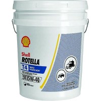 Shell 550045128 Rotella® T4 Triple Protection Heavy Duty Diesel Engine Oil, 18.9L, 2/Case - 550045128 - 852-550045128F1