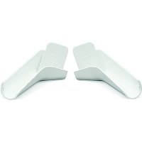 B&B Molders 94172 Rain Gutter Spout, Flexible, Polar White - 94172 - 865-94172F1
