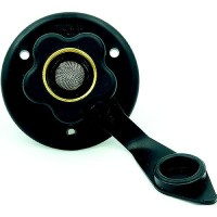 B&B Molders 94215 City Water Fill W/Brass Check Valve, Black - 94215 - 865-94215F1