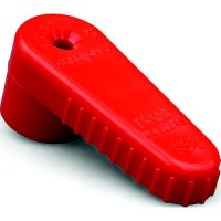 B And B Molders 94237 Replacement Handle For Water Diverter, Hot Water, Red - 94237 - 865-94237F1