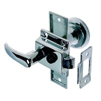 Rim Latch St Reverse Bevel W/Flush Strike - 0930Dp0Chr - 9-0930Dp0Chrf1