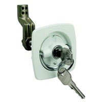 2-1/2 X2-1/2 White Flush Loc - 0931Dp2Wht - 9-0931Dp2Whtf1