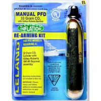 Leland V8616085202Z Rearm Kit-33 Gram Co2 With Bayonet For Manual Inflatable Pfd - V86160-85202Z - 932-V8616085202Zf1