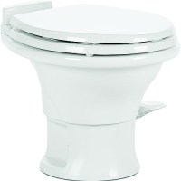 Dometic 311 Series Toilet W/O Sprayer, Low Profile, White - 9108923945 - 951-9108923945 Superseded By: 951-9610008263F1