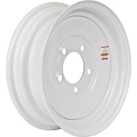 Loadstar Solid Center Steel Wheel (Rim), White - 20026 - 966-20026F1