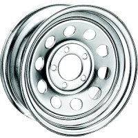 Loadstar Modular Steel Wheel (Rim) W/Rivets, Chrome - 20366 - 966-20366F1