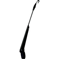 Ongaro Deluxe Adjustable Wiper Arm, J-Hook, Adj. Tip, 12