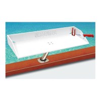 Magma Black And White Bait/Filet Mate Table With Levelock All Angle Adjustable Fish Rod Holder Mount, Built-In Ruler, And Knife & Pliers Slots - T10-313B - 214-T10313Bf1