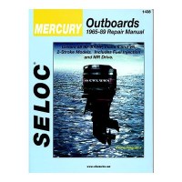 Seloc Marine Manual For Mercury Outboards - 18-01408 - 230-1408 Superseded By: 47-01408F1