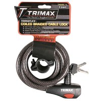 Trimax Tkc106 Quadra-Braid 6 X 10Mm Keyed Cable Lock - Tkc106 - 255-Tkc106F1