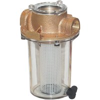 Groco Arg Bronze Strainer With Plastic Basket - Arg-755-P - 34-Arg755Pf1