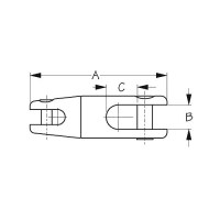 Ss Anchor Swivel, 1/4
