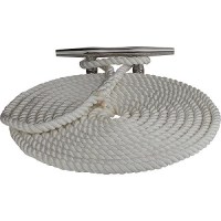 Sea Dog Premium Twisted Three-Strand Nylon Dock Line - 301110010Wh-1 - 354-301110010Wh1F1