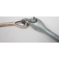 Sea Dog Premium Double Braided Nylon Anchor Line Gold/White, 1/2