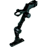 Seadog 3254251 Triple Threat™ Rod Holder - Track Mount W/ Extension, Black - 325425-1 - 354-3254251F1