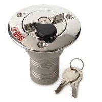 Seadog 351320L Locking Gas Hose Deck Fill W/Keys, 1-1/2